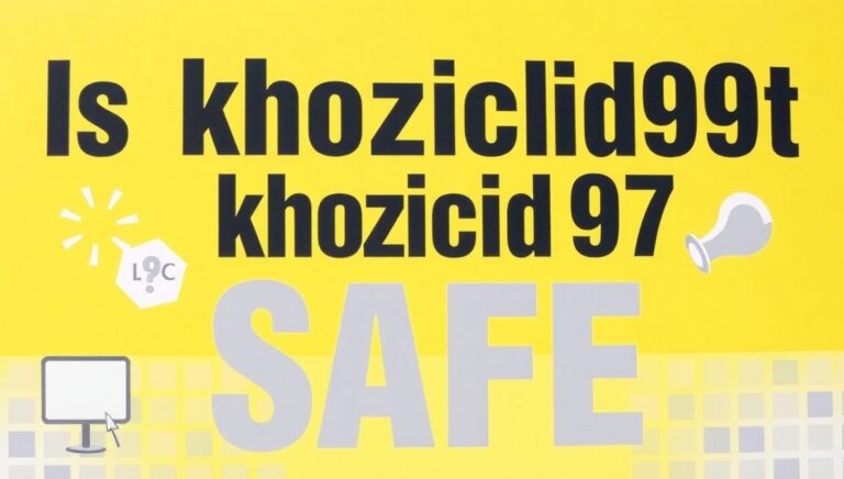 is khozicid97 safe