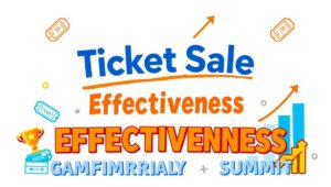 ticket sale effectiveness gamificationsummit