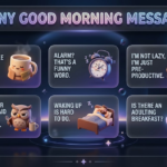 Funny Good Morning Messages