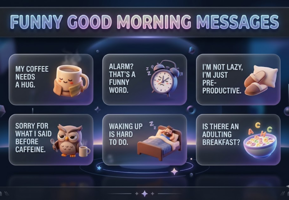 Funny Good Morning Messages