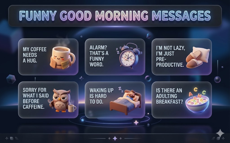 Funny Good Morning Messages